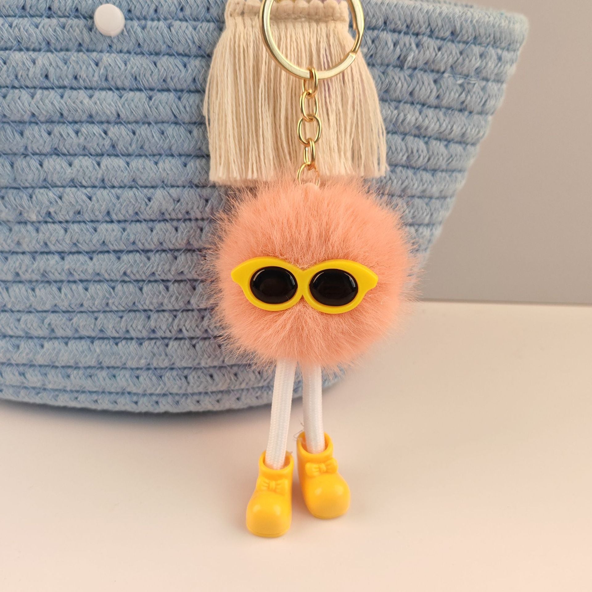 Wholesale 6pcs/pack Long-legged plush doll pendant